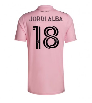 Inter Miami Jordi Alba #18 Hemmatröja 2023-24 Kortärmad